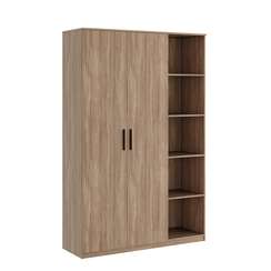 Гардероб с секцией, древесный Asti