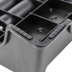 Подставка для ног с массажными роликами (12.5х29х40см) WMC TOOLS WMC-PLM3