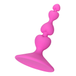 Розовая силиконовая анальная пробка 8см ToyFa ToDo Loverty 357002