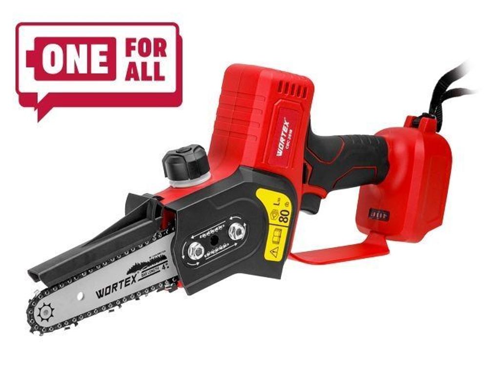 Аккумуляторная. мини-пила WORTEX CEC 2518(БЕЗ АКБ и ЗУ)