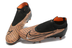 Бутсы Nike Phantom GX Elite FG (Черный+золотой)