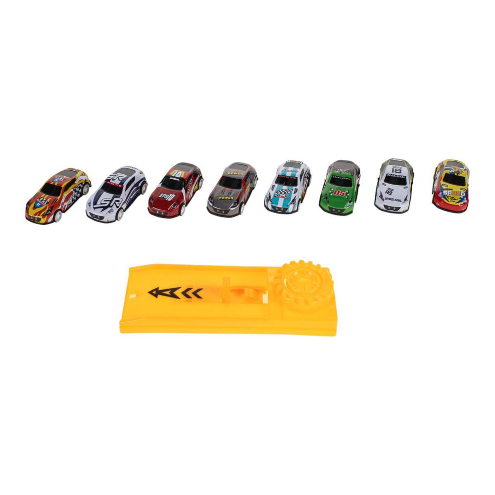 Набор машин 8шт, коробка 598-689