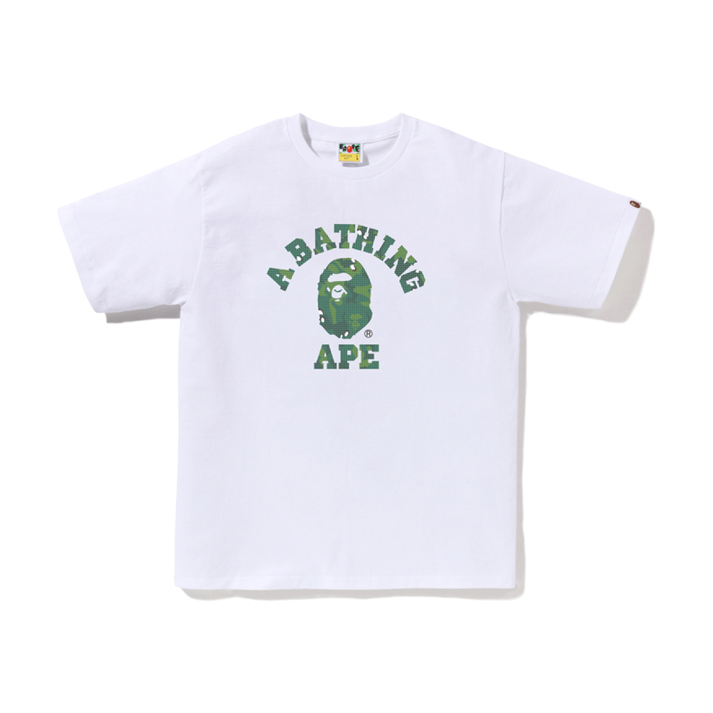 A Bathing Ape Bathing Ape Logo Printed Футболка белый