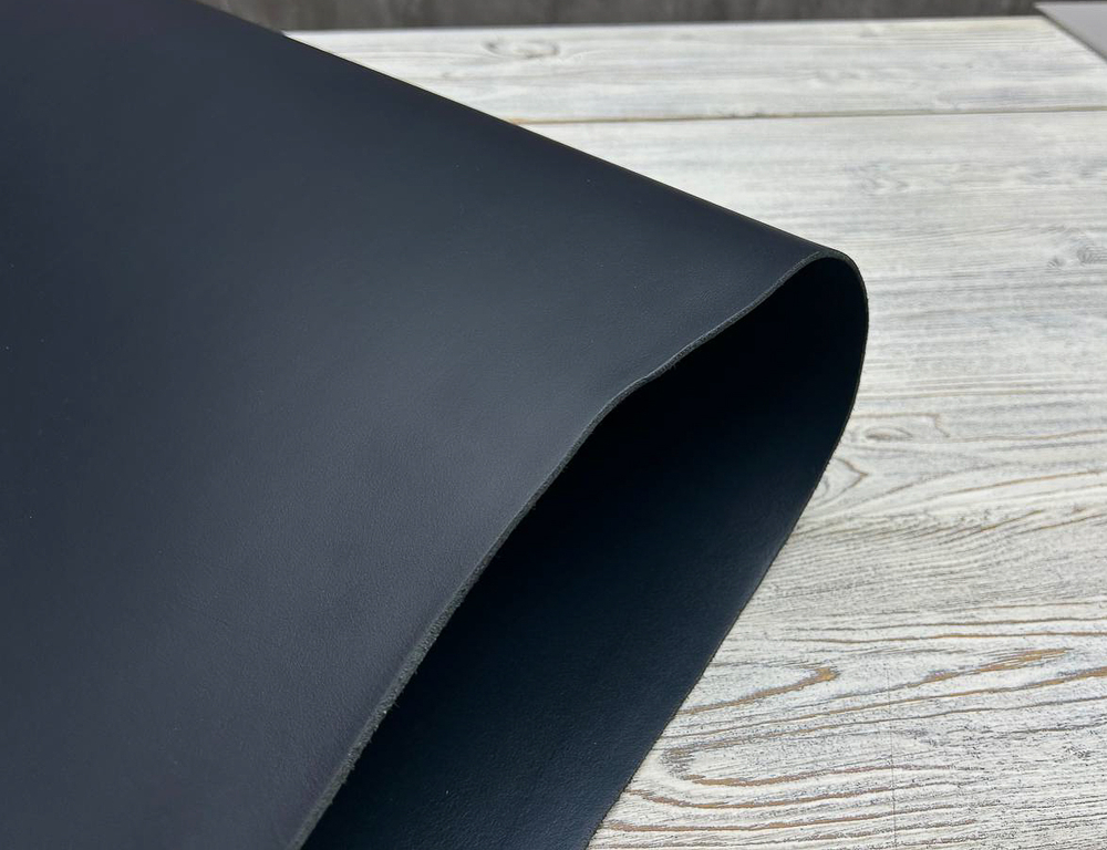 Прима цв. Синий / Prima Dark Blue, толщ. 3,0 +мм, ременная кожа