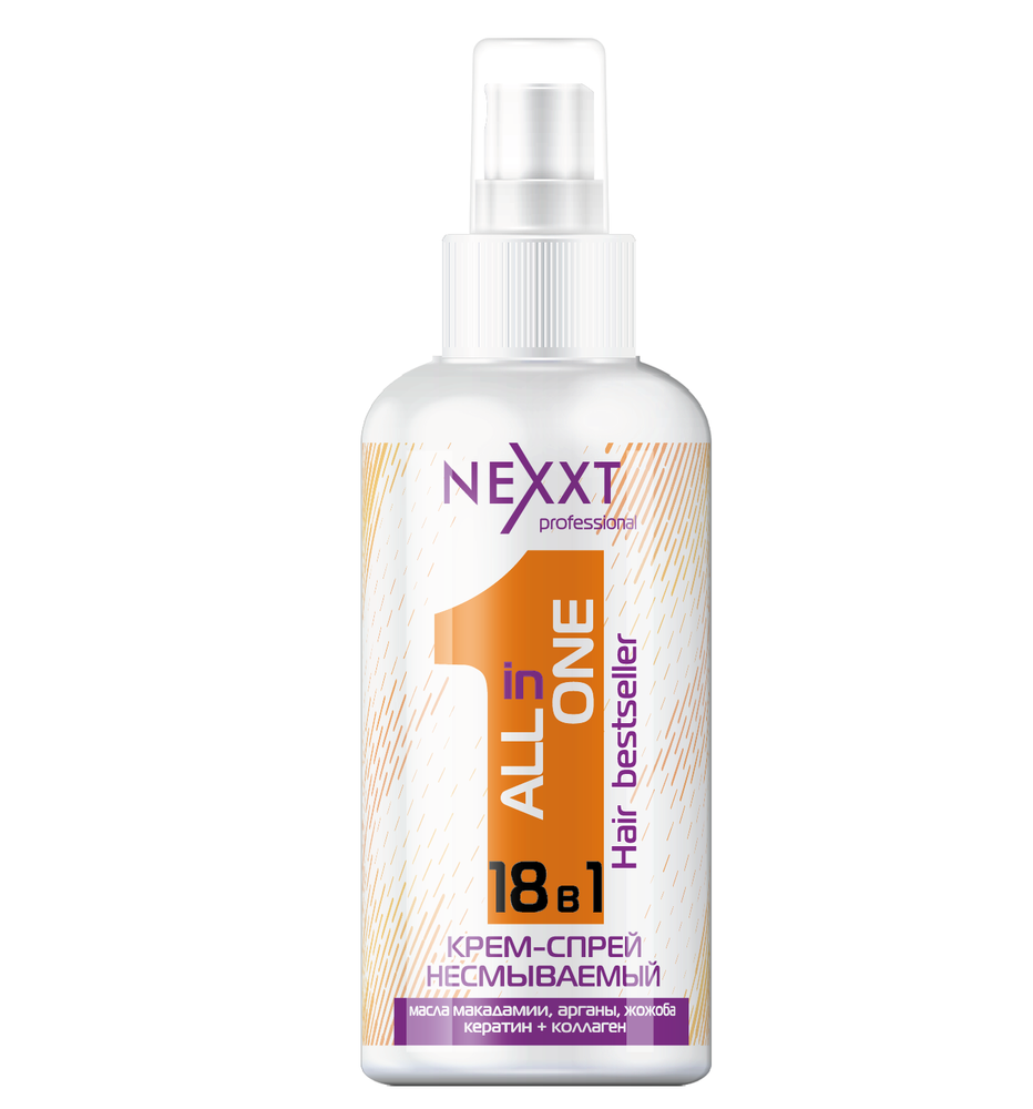 Nexxt Professional Крем-спрей для волос, 18 в 1, несмываемый, 150 мл