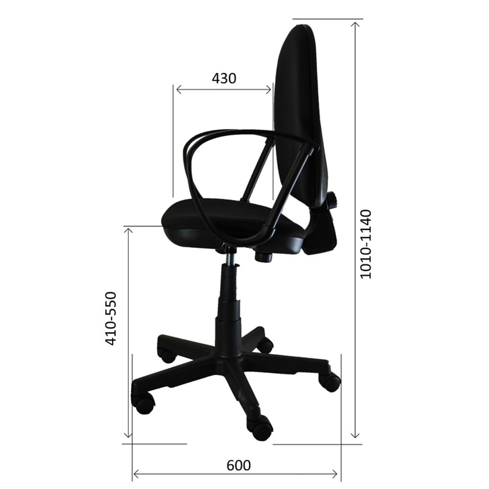 Кресло оператора "Престиж", кожзам бежевый К-З