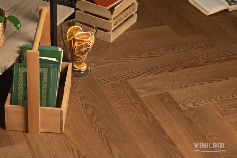 Vinilam Parquet Herringbone Glue Паркет Винсент, 2,79 м²