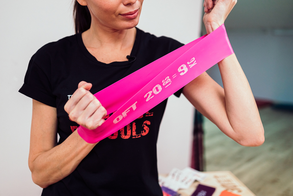 Набор из 4 широких мини-эспандеров