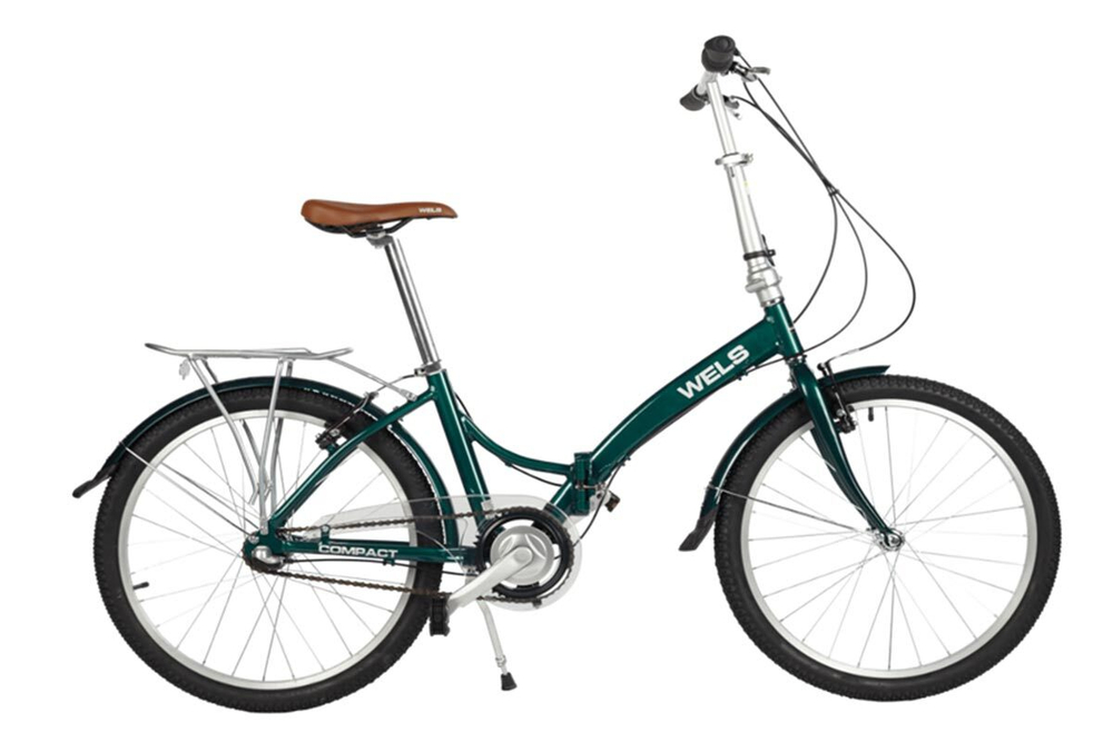 Велосипед WELS Compact Nexus 24-3 Зеленый 2022