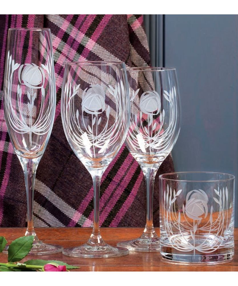 Royal Scot Crystal Бокалы для белого вина Mackintosh Rose - 2шт
