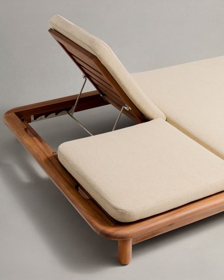 Шезлонг двойной Turqueta из дерева La Forma Испания