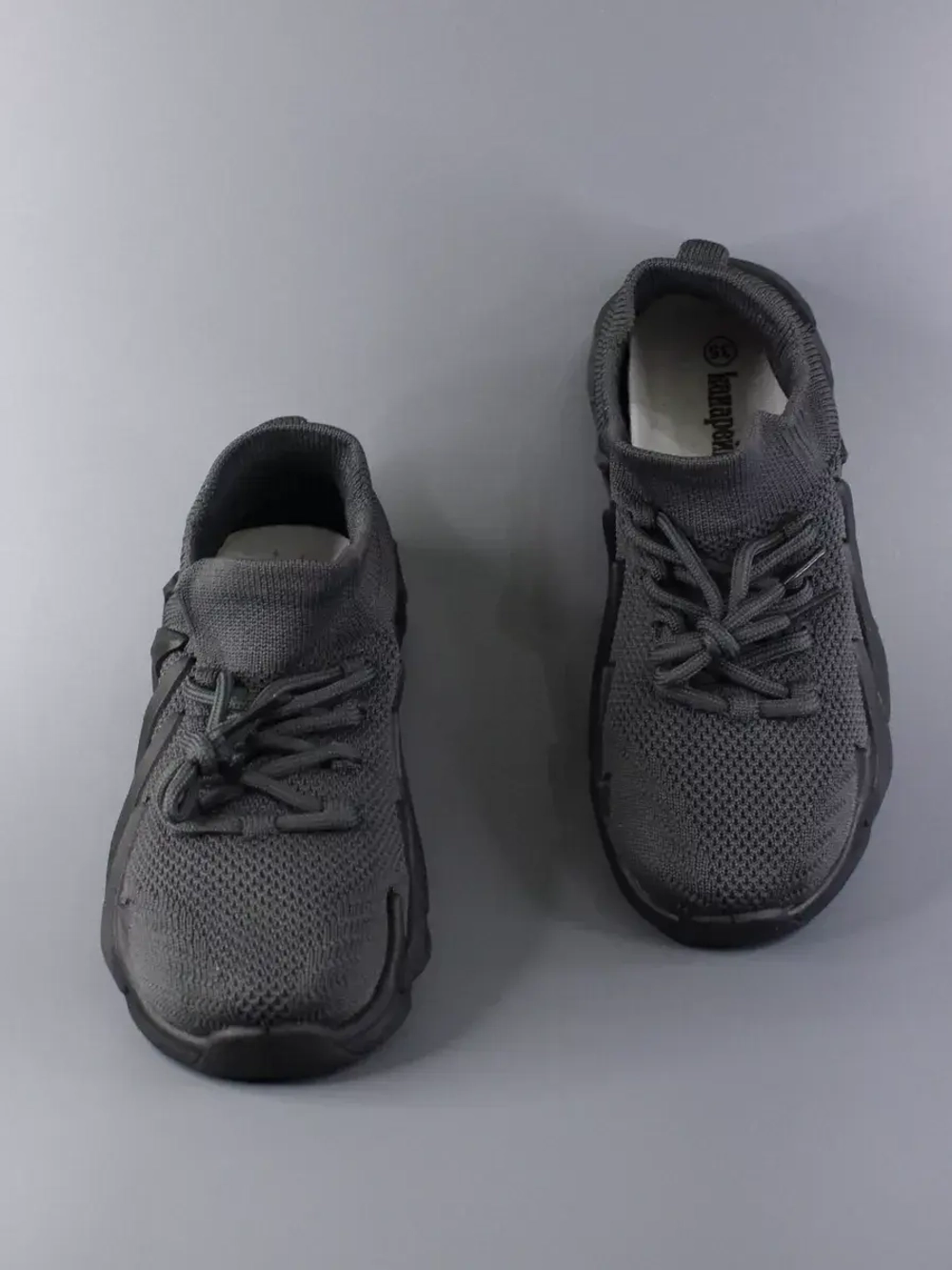 Кроссовки Изики детские - Yeezy boost- темно-серые