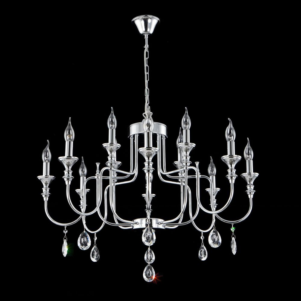 Citilux Рига CL437221 Люстра подвесная Хром