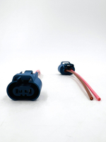 Разъем (колодка) лампы HB3 закрытого типа комплект 2 шт