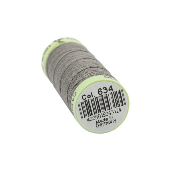 Нитки отделочные Gutermann Top Stitch 30 (30 метров), 5 кат. | 634 пепельно серовато-зеленый