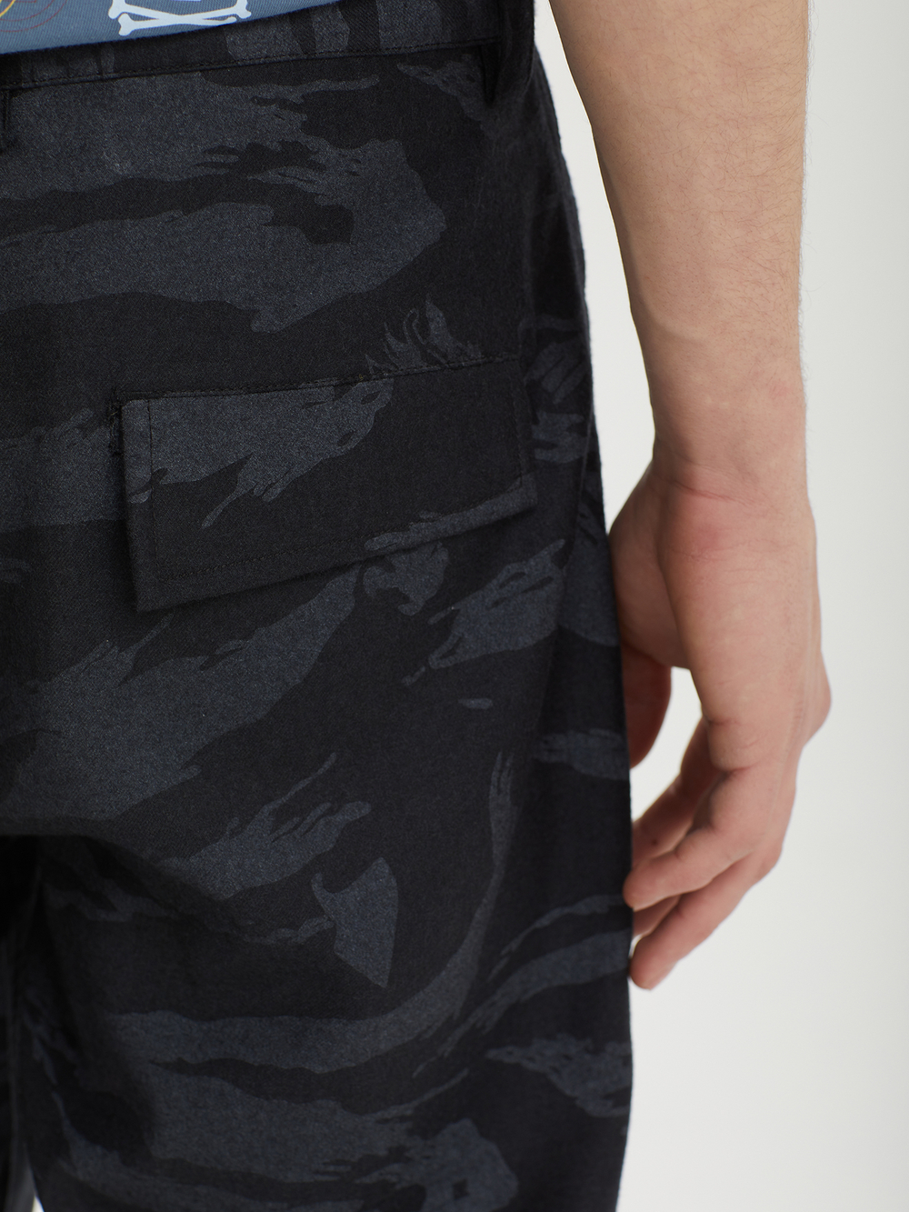 Мужские Брюки Loose Wool