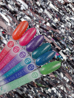 Луи Филипп Flash Party - Гель-лак светоотражающий 01, 10мл