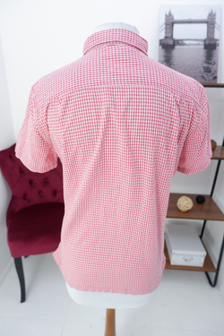 Рубашка Ex Officio в клетку с хлопком 44 размер