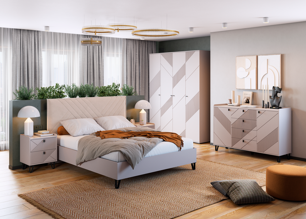 Шкаф 2-дверный "Кашемир"