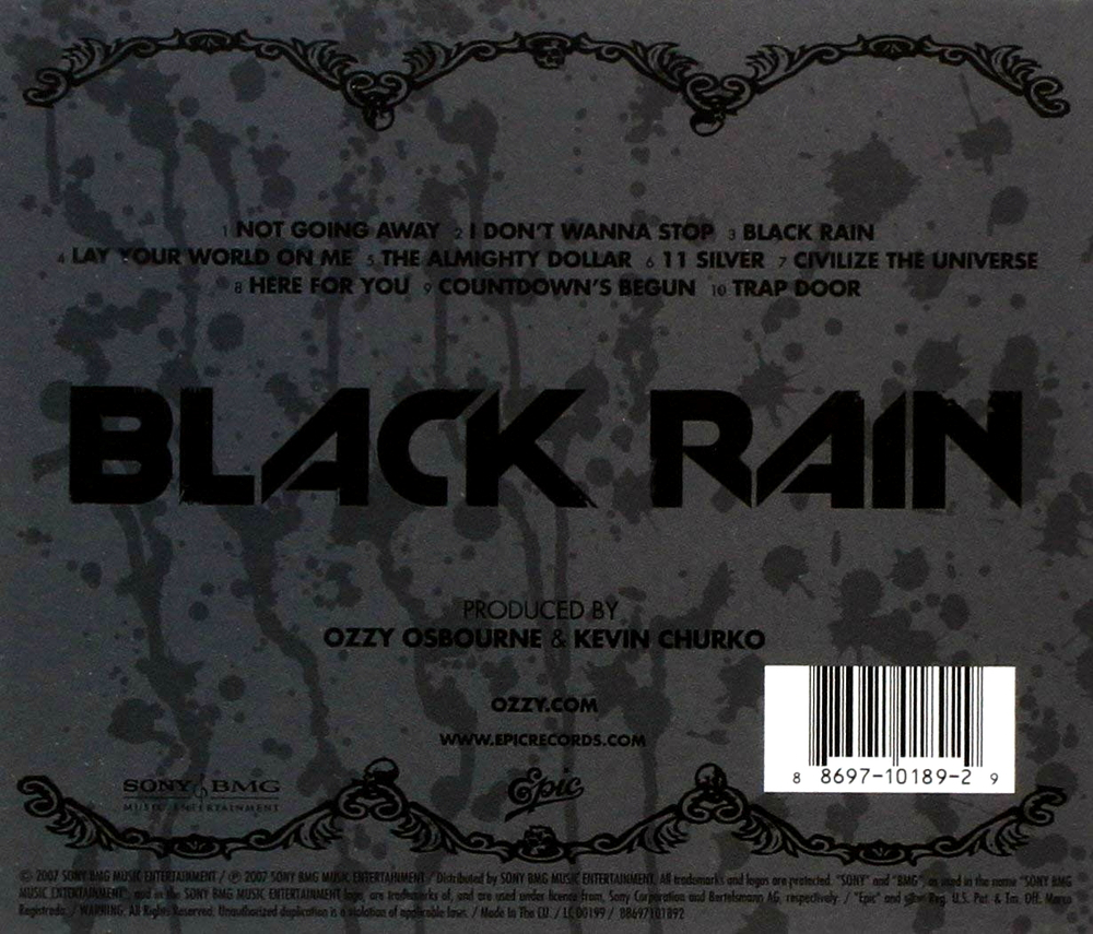 Ozzy Osbourne / Black Rain (CD)