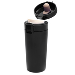 Термокружка Amatto, черный полуматовый