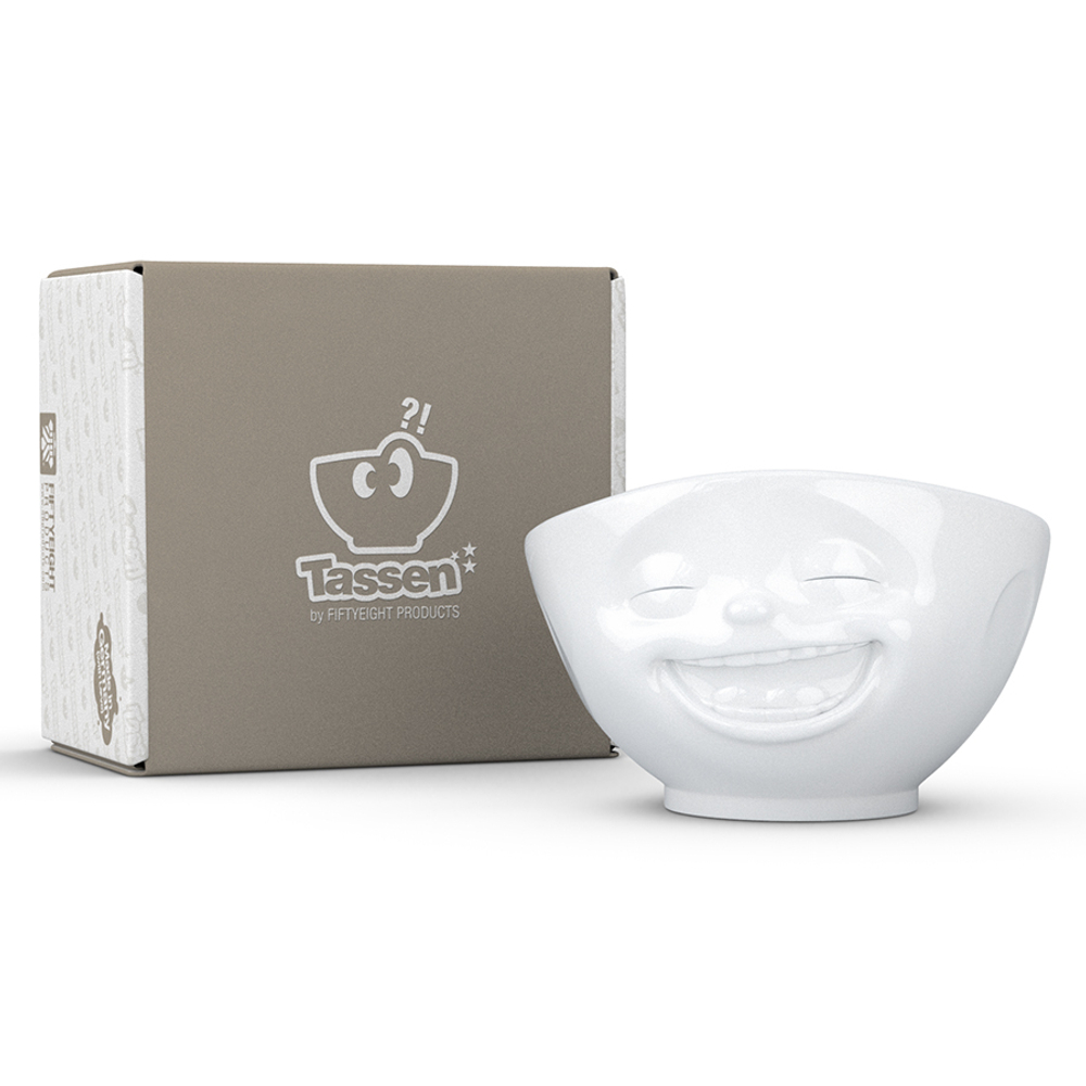 Чаша tassen laughing, 1 л, белая
