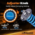 24-Step Damper Adjustable Coilover Suspension Springs Kit подходит для автомобиля Acura NSX 91-05