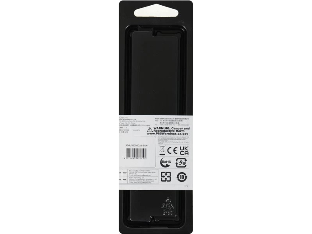 Оперативная память ADATA Premier AD4U32008G22-SGN, DDR4 1х 8ГБ 3200 МГц, DIMM, RTL