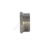 Футорка латунь никель Ду 20х15 (3/4"х1/2") НР/ВР SantechSystems