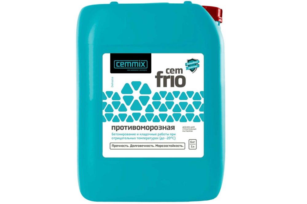 Противоморозная добавка CEMMIX СemFrio, 5 л 15914307