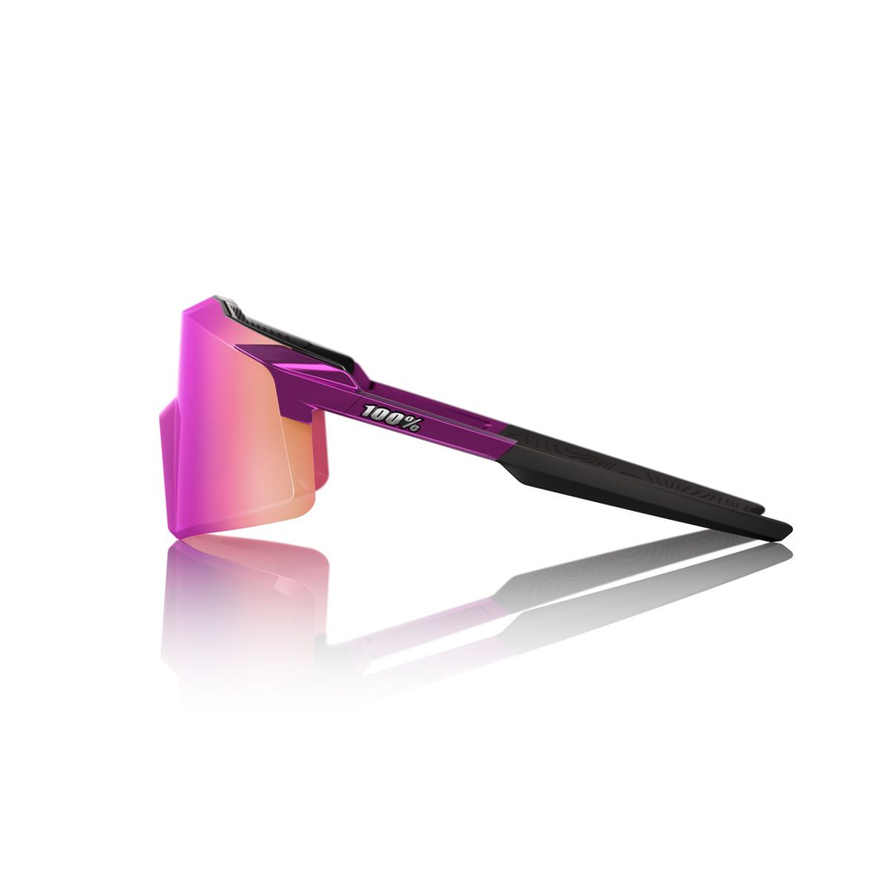 Спортивные очки 100% AEROCRAFT Gloss Purple Chrome - Purple Mirror Lens