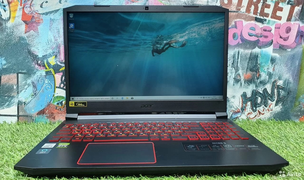 Acer Nitro 5 i5-10/8 Gb/RTX 3050 4 Gb/144 GHz