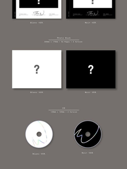 Альбом Park Jihoon - The W 3rd Mini Album 2 Version SET