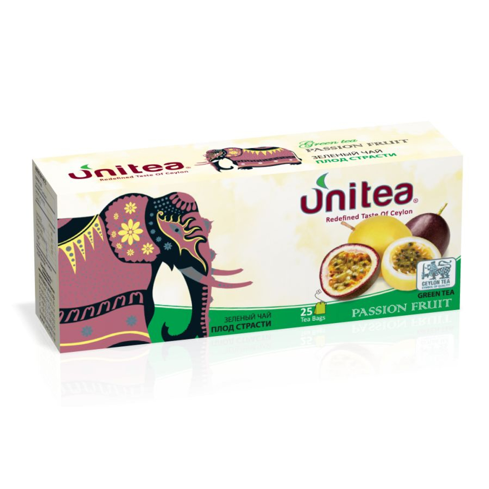 Чай UNITEA ЗЕЛЕНЫЙ плод страсти 25пак
