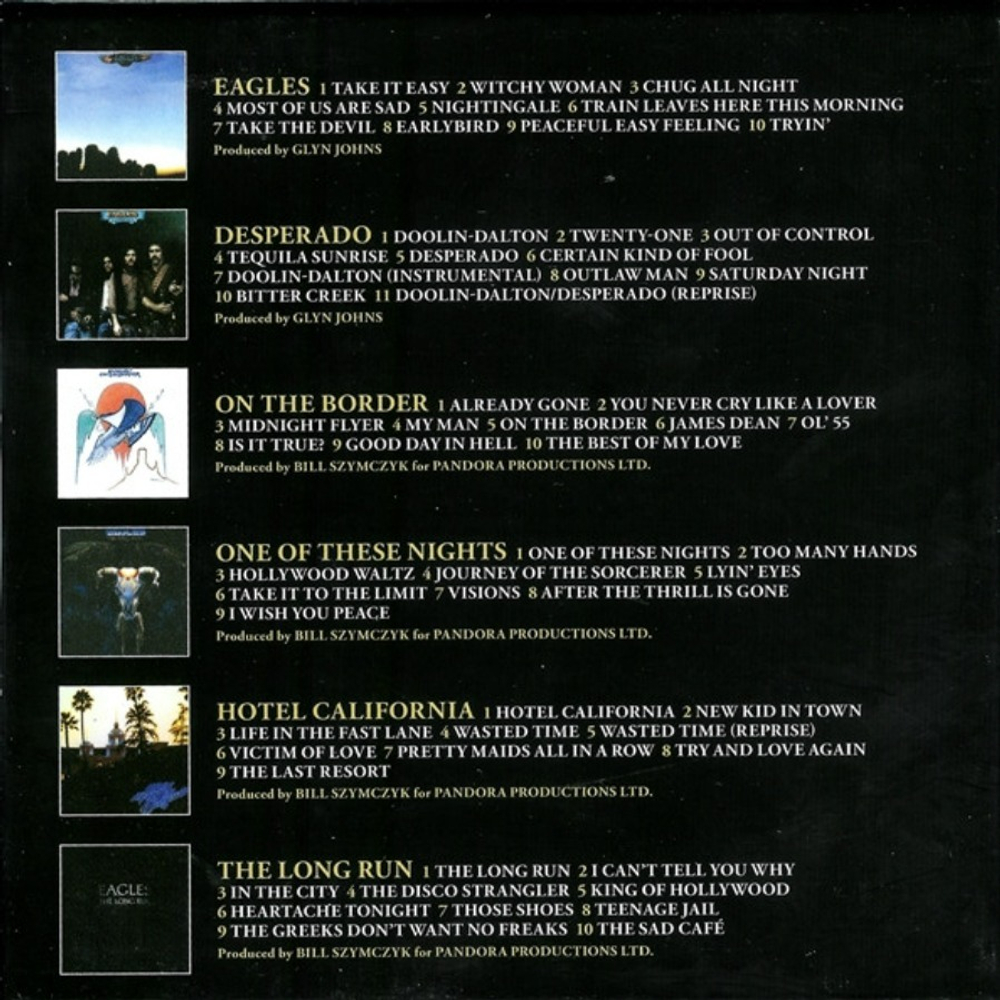 Eagles / The Studio Albums 1972-1979 (6CD)