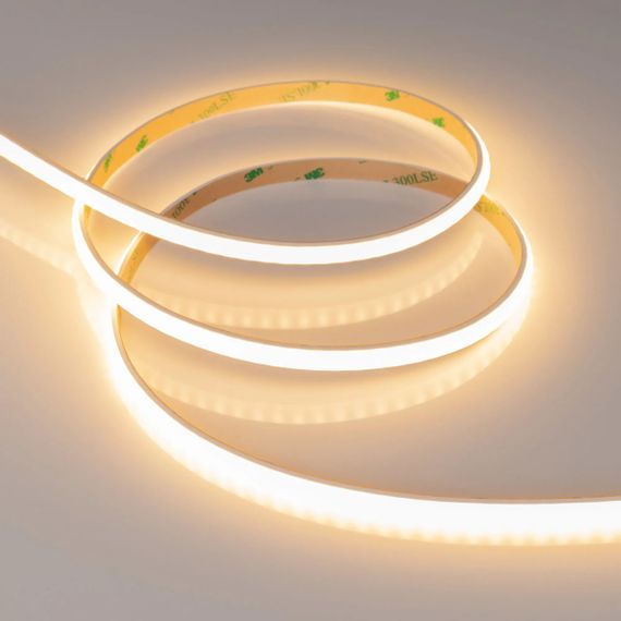 Светодиодная лента герметичная Arlight 10W/m 160LED/m 2835SMD теплый белый 5M RTW-PW-A160-8mm 24V 041114