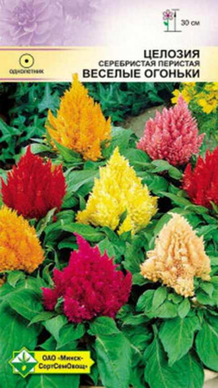 Целозия перистая "Веселые огоньки" см 0.2г