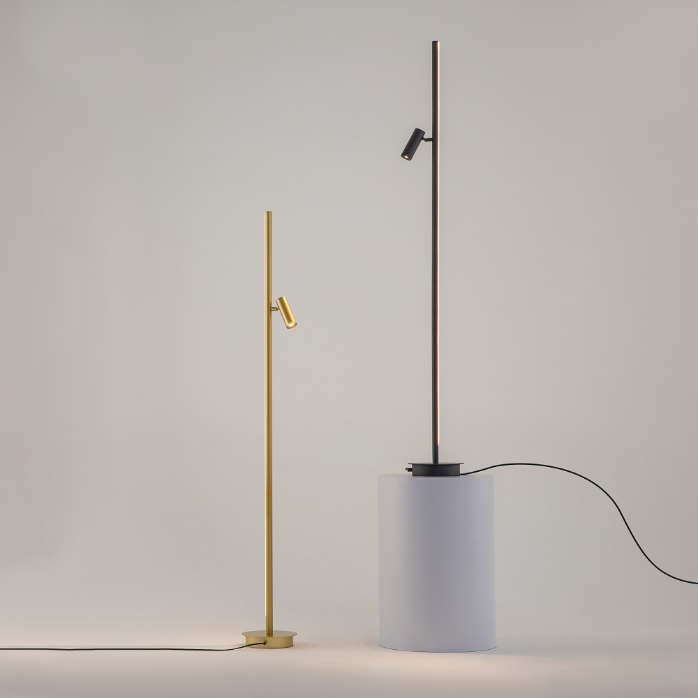 Торшер светодиодный Maytoni Thin MOD395FL-L28BS3K