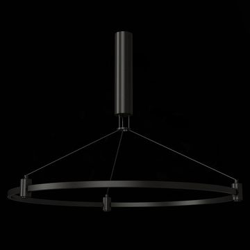 ST025.413.00 Шинопровод-кольцо FARM с подвесами и основанием под блок питания ST-Luce Черный FARM