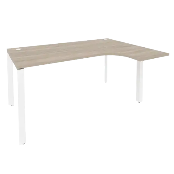 Onix Стол эргономичный правый на П-образном м/к O.MP-SA-4 (R) 1580*1180*750 (800/460)