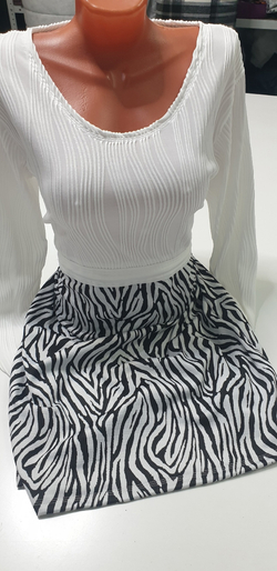 Трикотаж ВОЛНА молоко