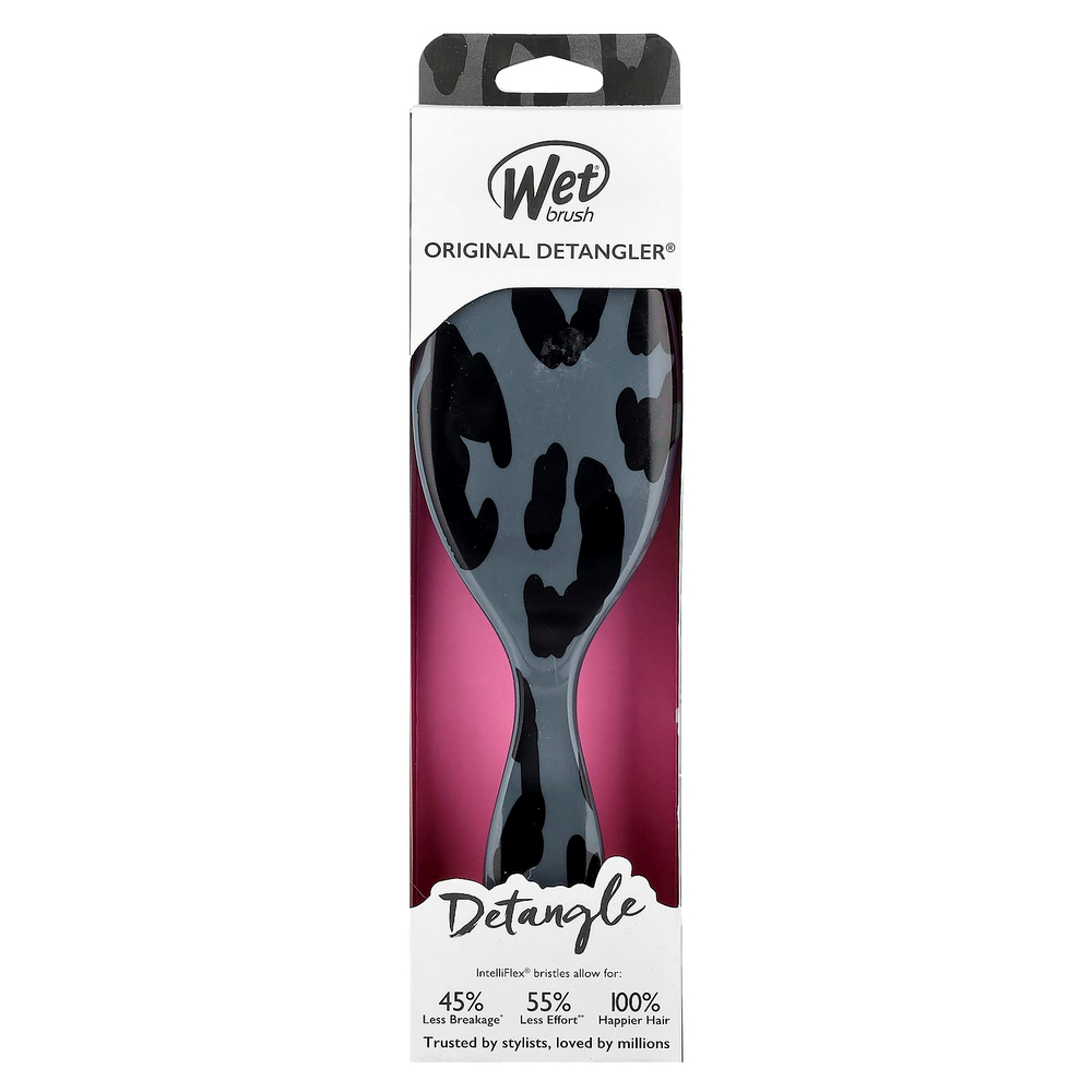 Wet Brush, Original Detangler®, Safari Leopard Grey, 1 кисть