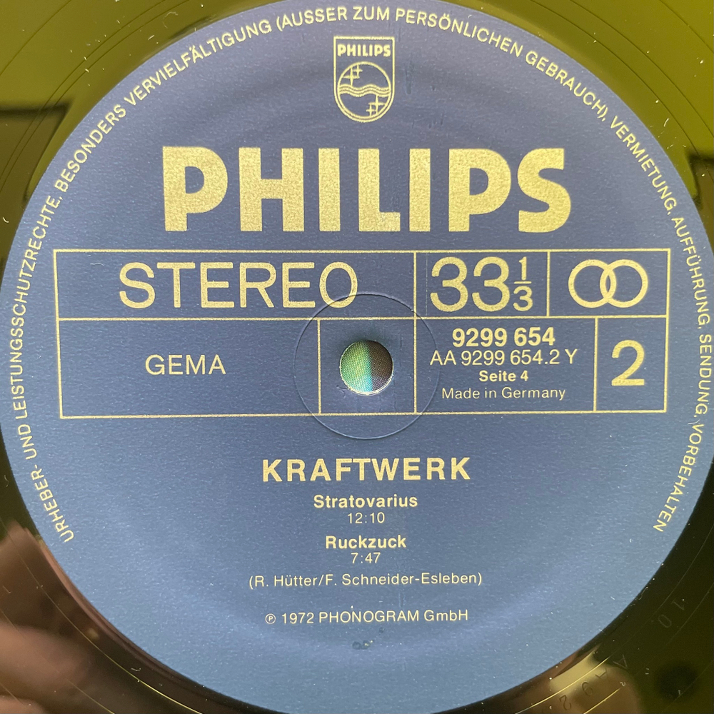Kraftwerk – Doppelalbum 2LP (Германия 1974г.)