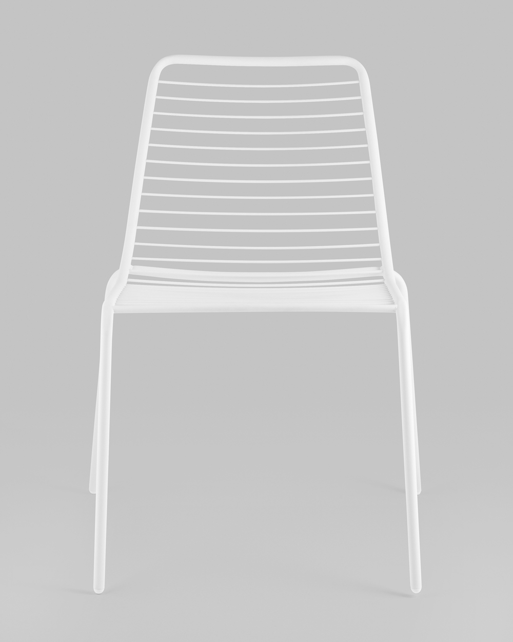 Стул Дели металл белый
