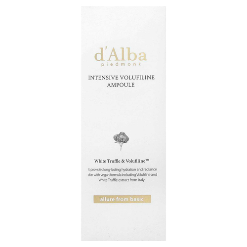 d'Alba, Intensive Volufiline Ampoule, интенсивная сыворотка, 30 мл (1,01 жидк. унции)