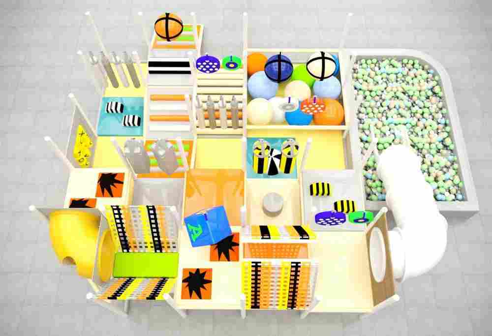 Детский игровой лабиринт «Игровая Путаница»