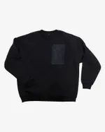 Толстовка Омут!Кастом Опал Оверсайз черная