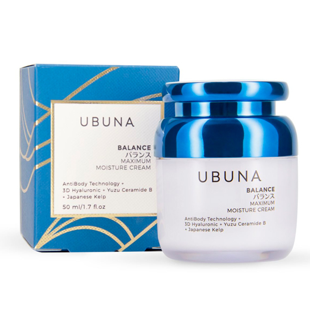 UBUNA  Интенсивно увлажняющий крем -  Balance Maximum Moisture Cream, 50 мл