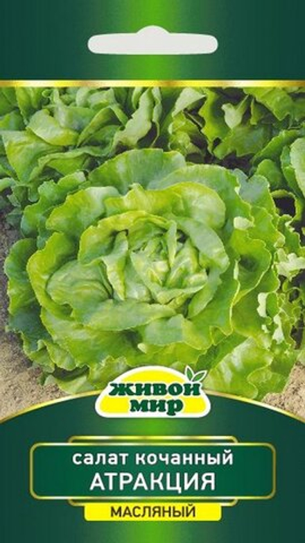 Салат кочанный "ЖМ. Aтpaкция" 1г., Польша.