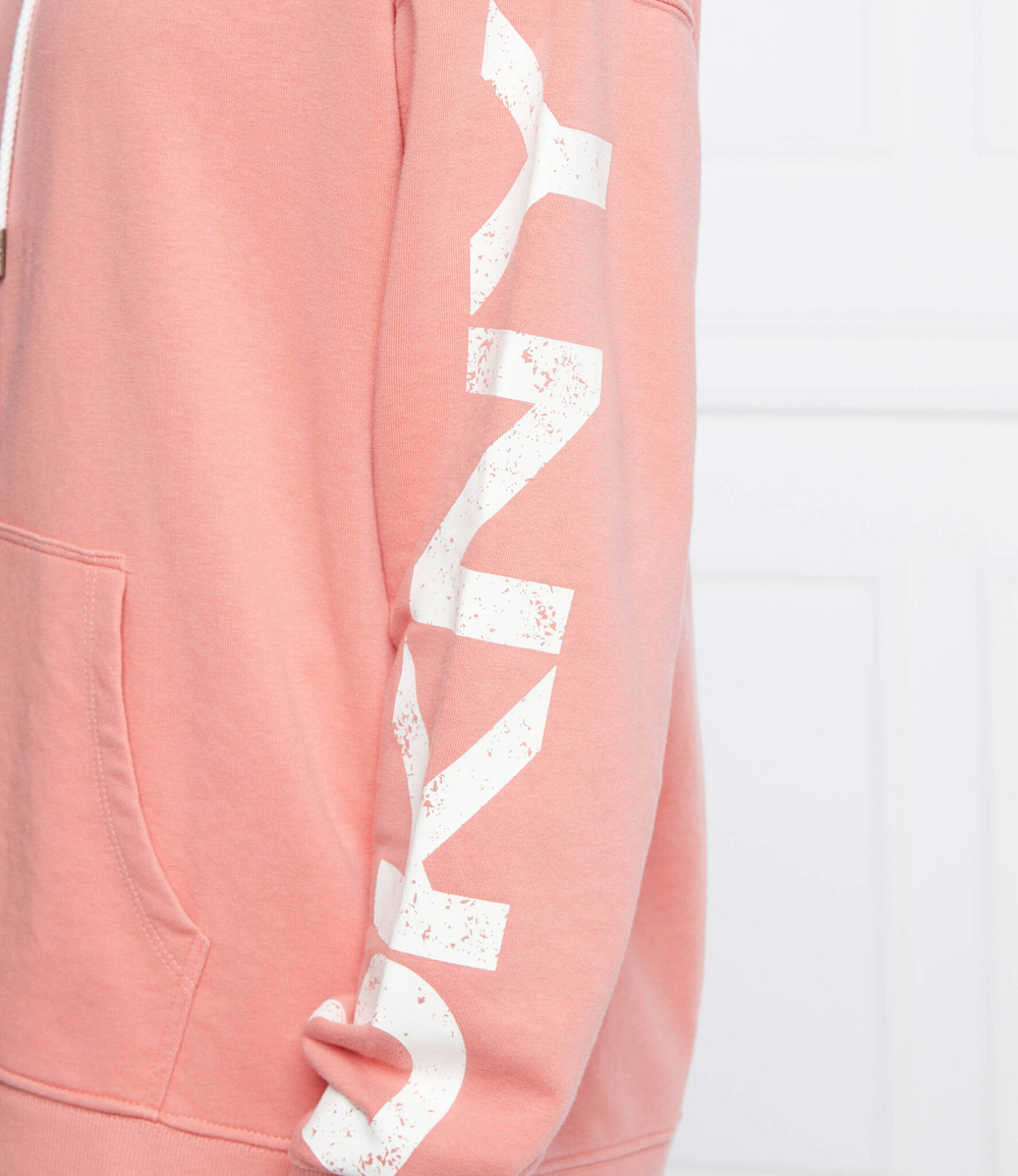 Худи exploded crackle log DKNY Sport - коралловый (DP1T8461)